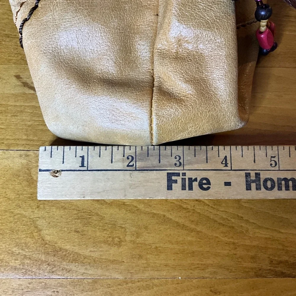 The Sak Leather Shoulder Bag Tan Brown Braided Strap Boho Chic‎ - Picture 9 of 9